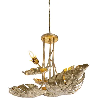 KARE DESIGN Leaf Monstera taklampa - stål