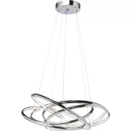 KARE DESIGN Saturn LED Chrome Stor taklampa - silver aluminium