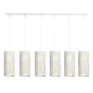 KARLI 6 Taklampa, Vit/Vit