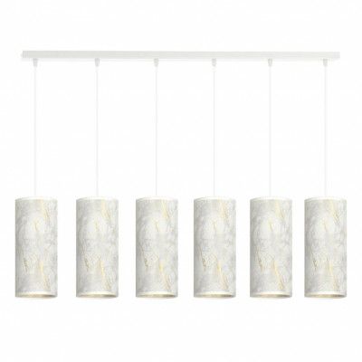 KARLI 6 Taklampa, Vit/Vit