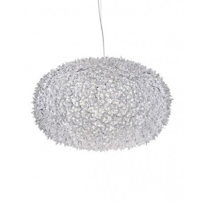 Kartell - Big Bloom Taklampa Kristall
