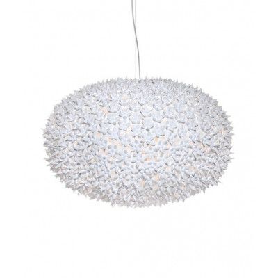 Kartell - Big Bloom Taklampa Vit