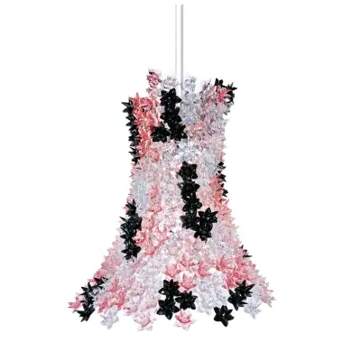 Kartell - Bloom Taklampa Rosa/Svart