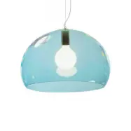 Kartell - FL/Y pendellampa Ljusblå
