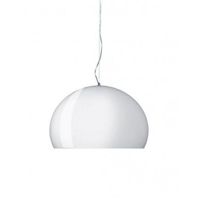 Kartell - FL/Y pendellampa Vit