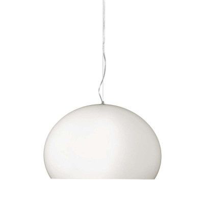 Kartell - FL/Y pendellampa Vit/Svart