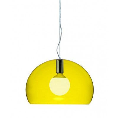 Kartell - Small FL/Y Taklampa Gul