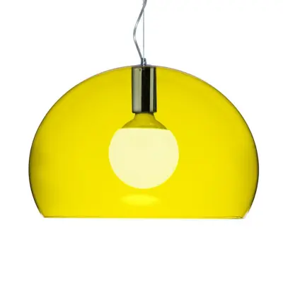 Kartell - Small FL/Y Taklampa Gul