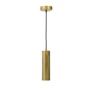 KAVE HOME Andia taklampa i aluminium med guldmålad finish