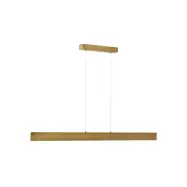 KAVE HOME Boadella taklampa i aluminium med guldmålad finish
