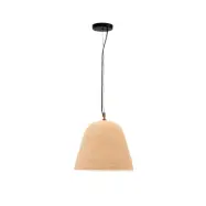 KAVE HOME Lisora taklampa i beige papier-machéØ25cm