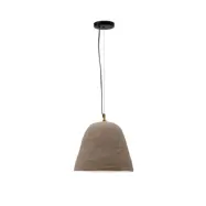 KAVE HOME Lisora taklampa i brun papier-machéØ25cm