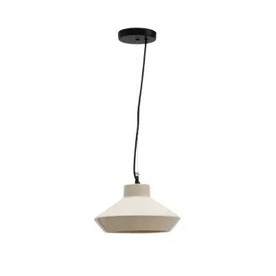 KAVE HOME Portol beige keramisk taklampa