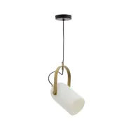 KAVE HOME Reisy taklampa i glaserat glas,Ø14 cm