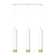 KIBO 3 Taklampa, Vit/Guld