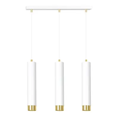 KIBO 3 Taklampa, Vit/Guld
