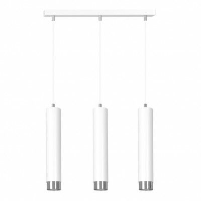 KIBO 3 Taklampa, Vit/Krom