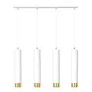 KIBO 4 Taklampa, Vit/Guld