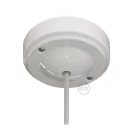 Kit takkopp i porslin"Minimal"vit