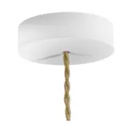 Kit takkopp i trä vit