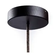 Kit takkopp i trä wengé effekt