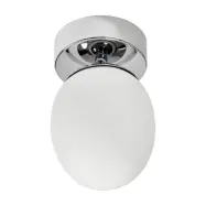 Klasen 1 taklampa, krom/opal