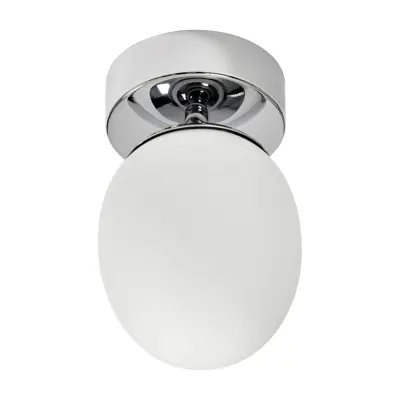 Klasen 1 taklampa, krom/opal