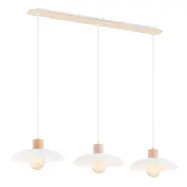 KOBE 3 Taklampa, Vit/Vit