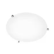 Konsthantverk - Ögla Plafond Ø55 Chrome/White
