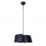 Konsthantverk - Glipa Taklampa Black/Raw Brass