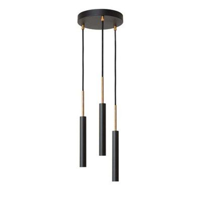 Konsthantverk - Stav Cluster Taklampa Black/Brass
