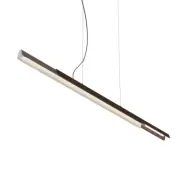 kdln - Dala Linear Taklampa 3000K Dark Grey/Wood