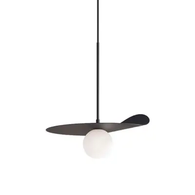 kdln - Flow Taklampa Ø35 Black