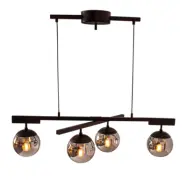 Labelle 4-låg Svart/rökgrå