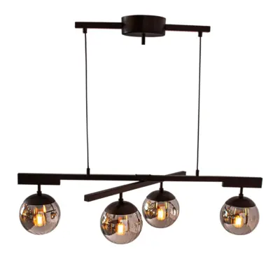 Labelle 4-låg Svart/rökgrå