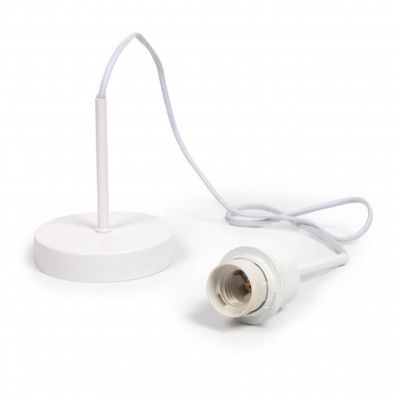 KAVE HOME Fulvia taklampsarmatur - vit metall