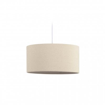 KAVE HOME Nazli lampskärm - beige linne och metall (Ø40)