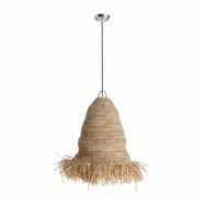 KAVE HOME Shianne taklampa - naturlig bast