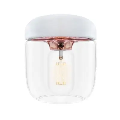 Lampa Acorn Vit polerad koppar Ø 14 cm