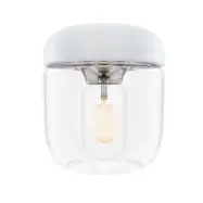 Lampa Acorn Vit polerat stål Ø 14 cm