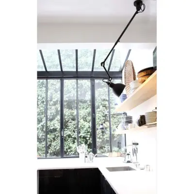 Lampe Gras 302 taklampa, svart – DCW - Vardagsrum - Metall