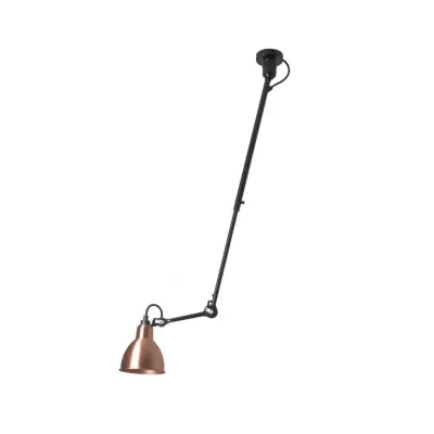 Lampe Gras 302 taklampa, svart/koppar – DCW - Vardagsrum - Metall