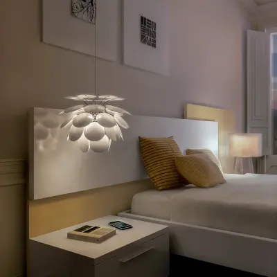 MARSET - Discoco Taklampa Ø35 Vit