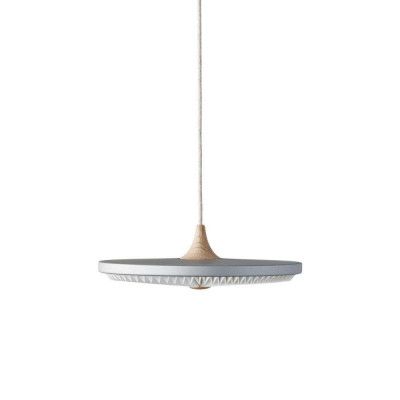 Le Klint - Soleil Taklampa S Dim. Paper Silver Cloud/Light Oak
