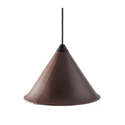 Leather Cone Namibia Taklampa Chocolate 35 cm