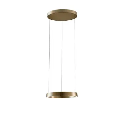 LIGHT-POINT - Edge Round Taklampa Ø500 Brass