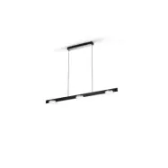 Inlay S1250 Linear pendellampa, svart/silver LIGHT-POINT - Matsal - Aluminium