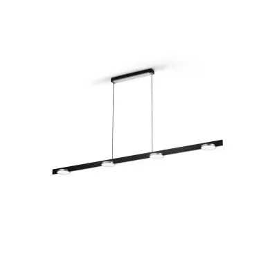 LIGHT-POINT - Inlay S1800 Linear pendellampa, svart/silver
