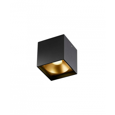 Light-Point - Solo Square LED 3000K Plafond Svart/Guld