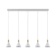 Lindby - Arina Taklampa White/Wood